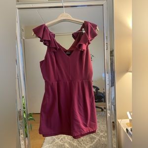 Express Plum Mini Dress